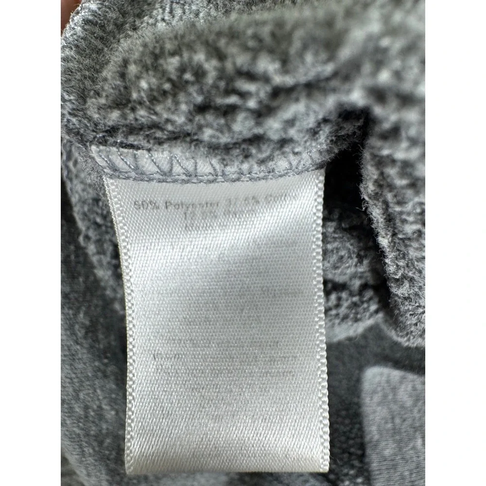Alo Yoga Gray Heathered Scoop Neck Raglan Sweatshirt S Made in USA Activewear